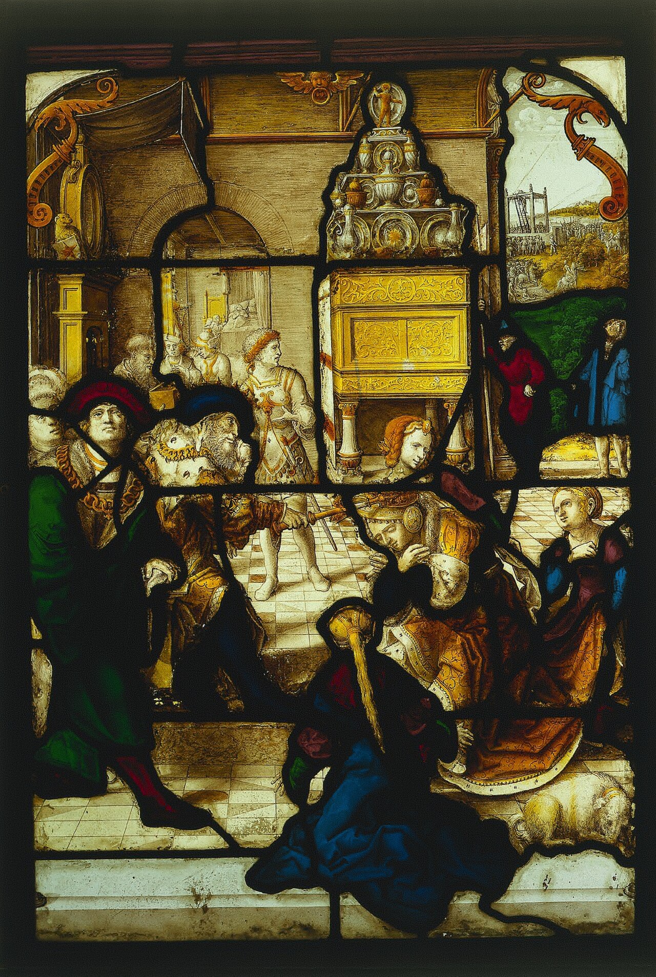 Esther before Ahasuerus by Dirck Vellert