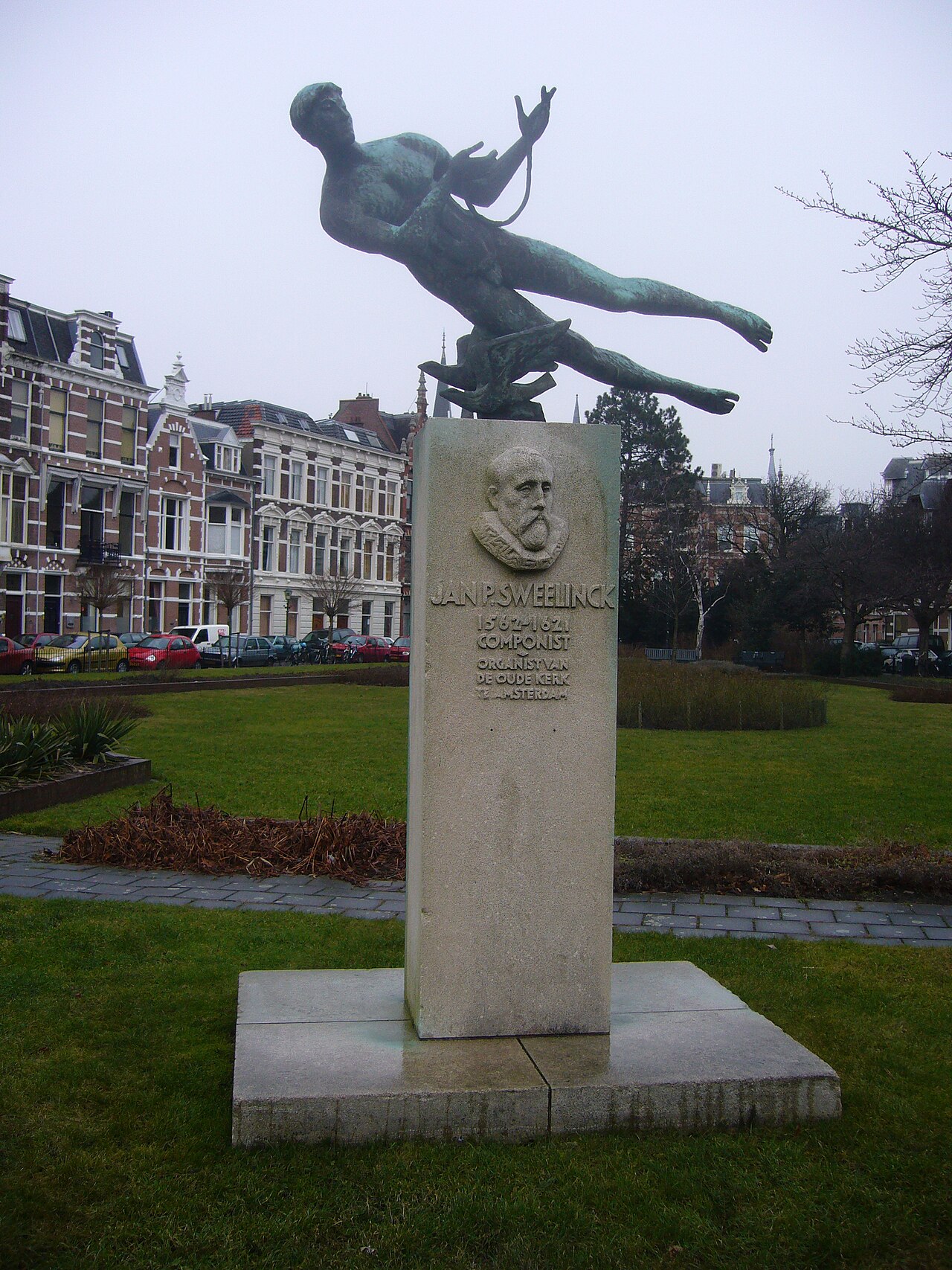 Sweelinck-monument by Dirk Bus