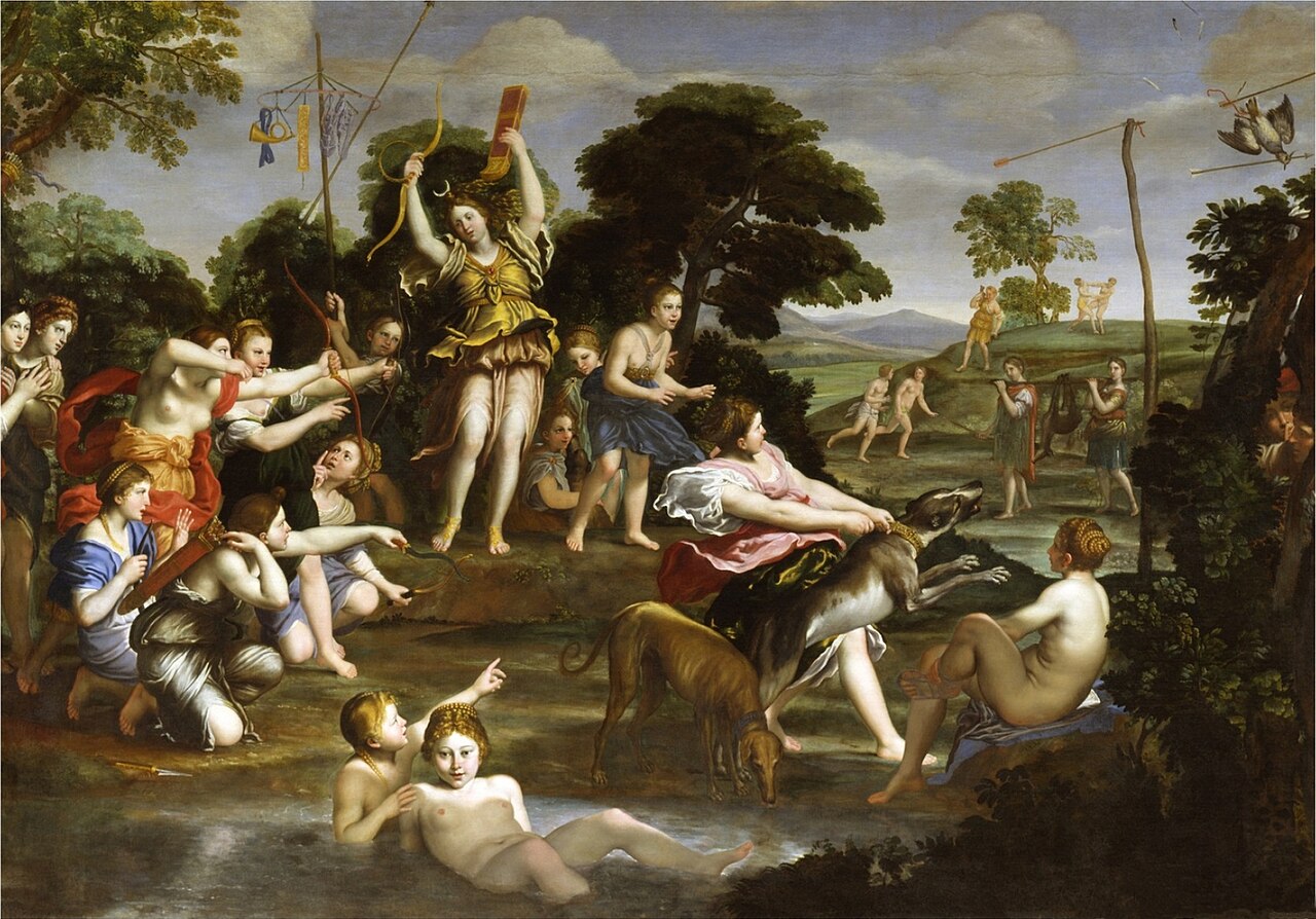 Diana and her Nymphs by Domenichino