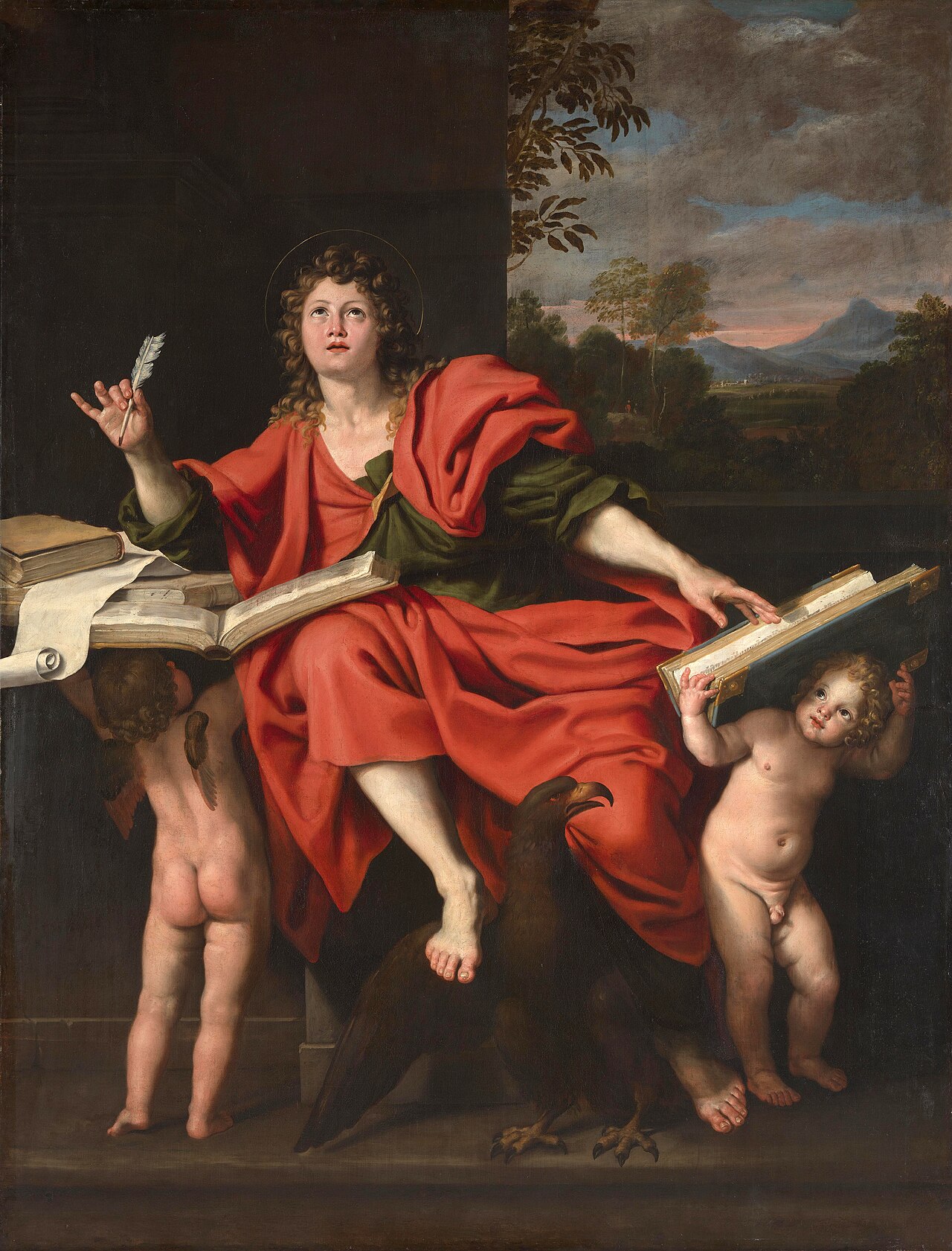Saint John the Evangelist by Domenichino