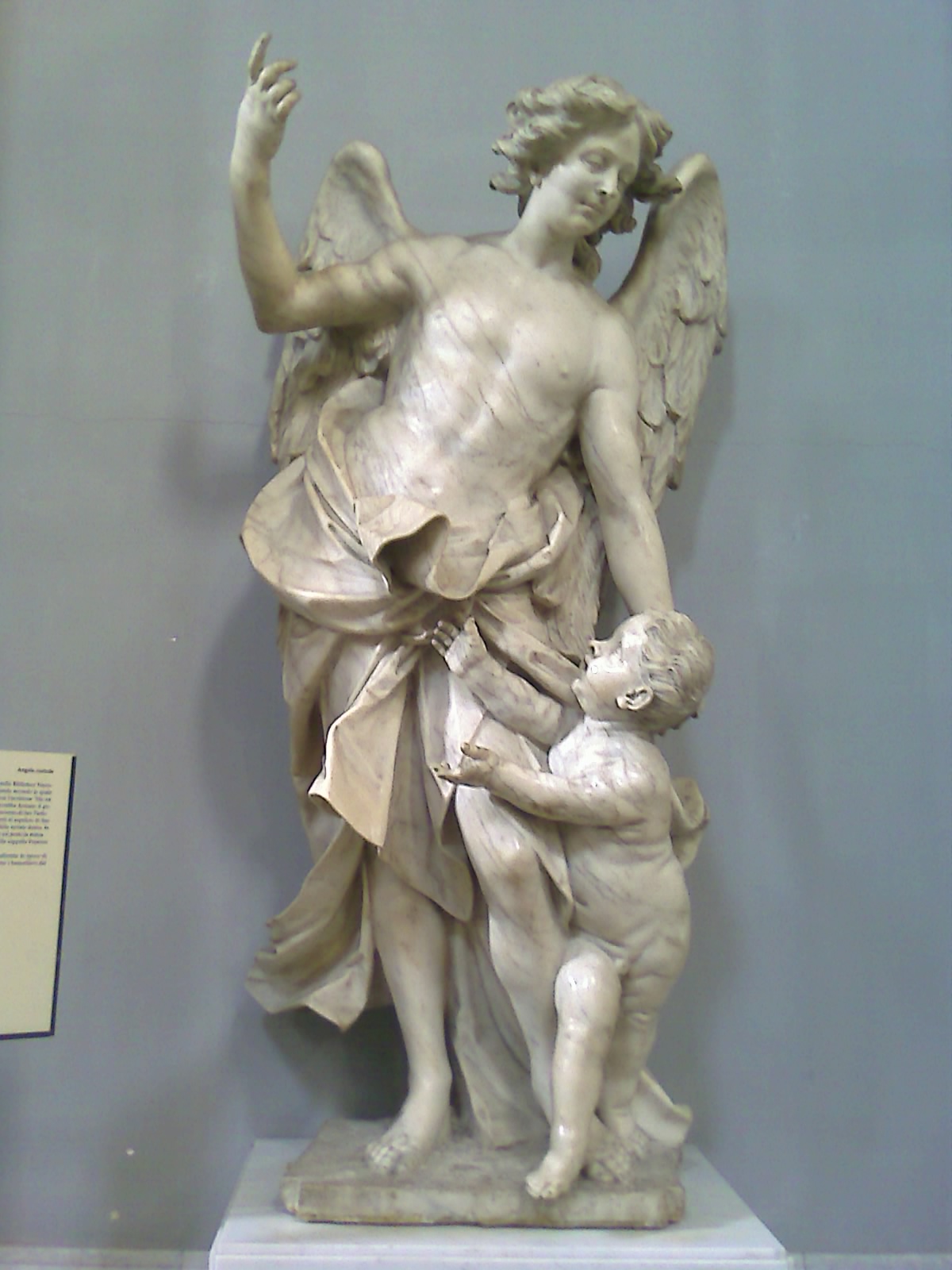 Guardian angel by Domenico Antonio Vaccaro