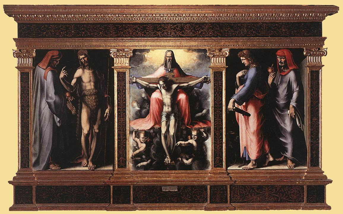 Trinity by Domenico Beccafumi