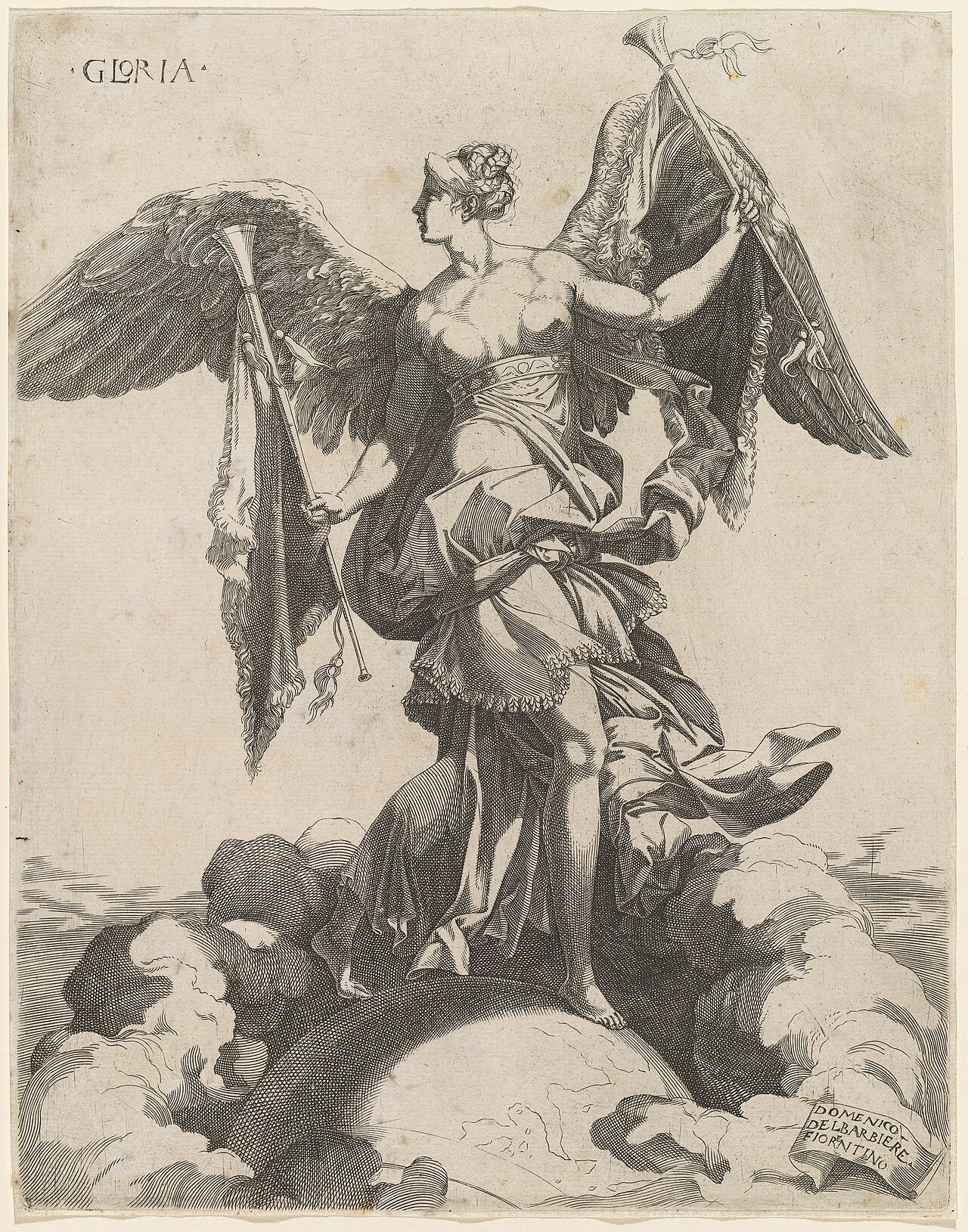 Gloria by Domenico del Barbiere