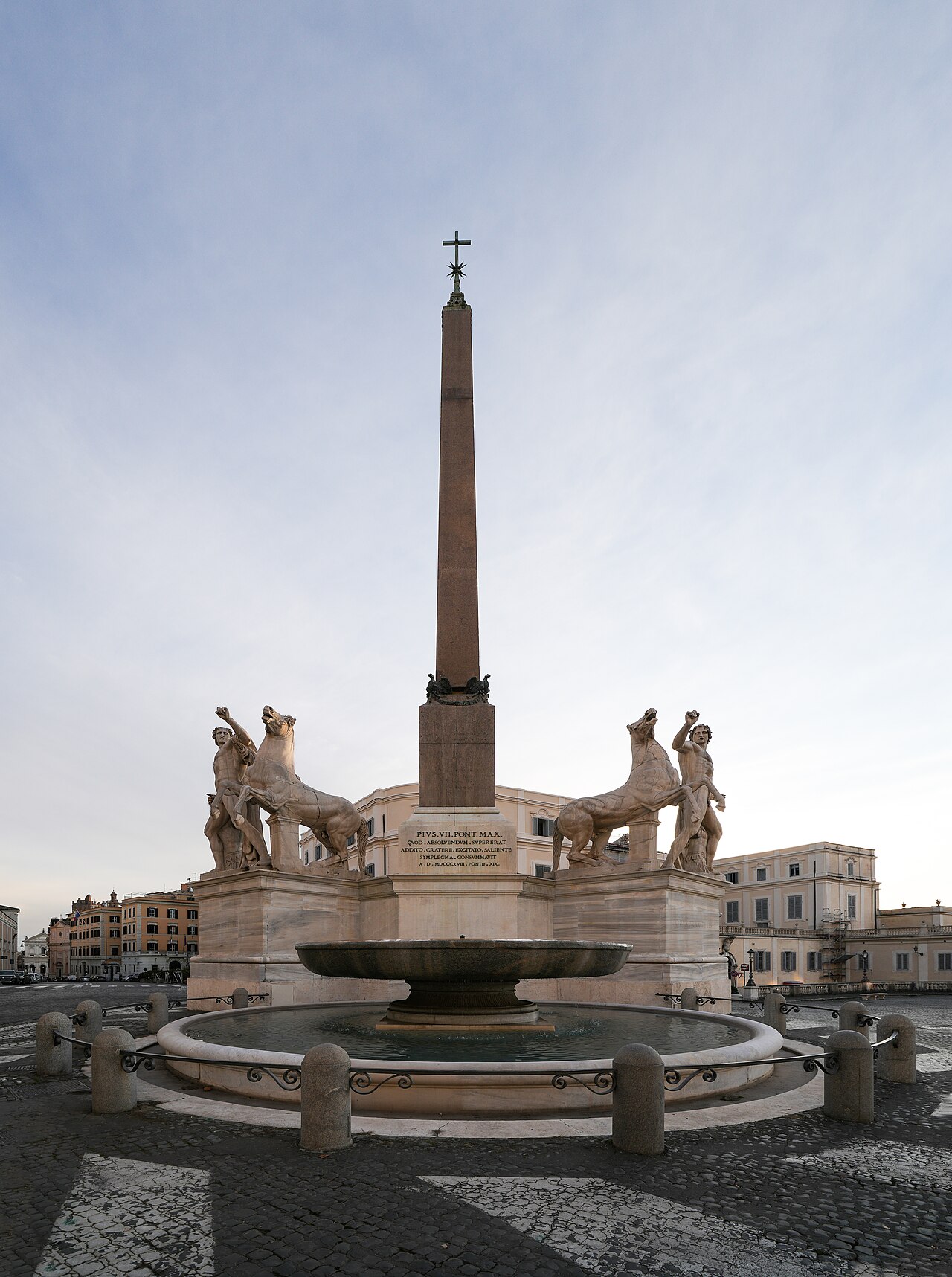 Fontana dei Dioscuri by Domenico Fontana