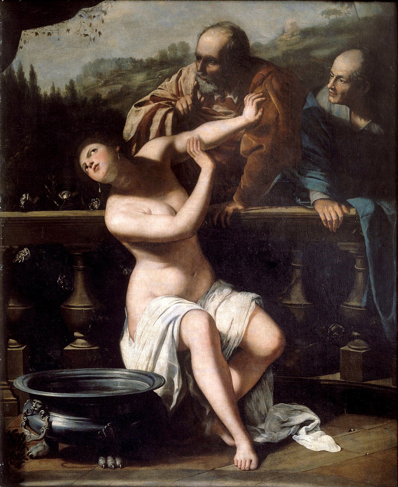 Susanna and the Elders by Domenico Gargiulo