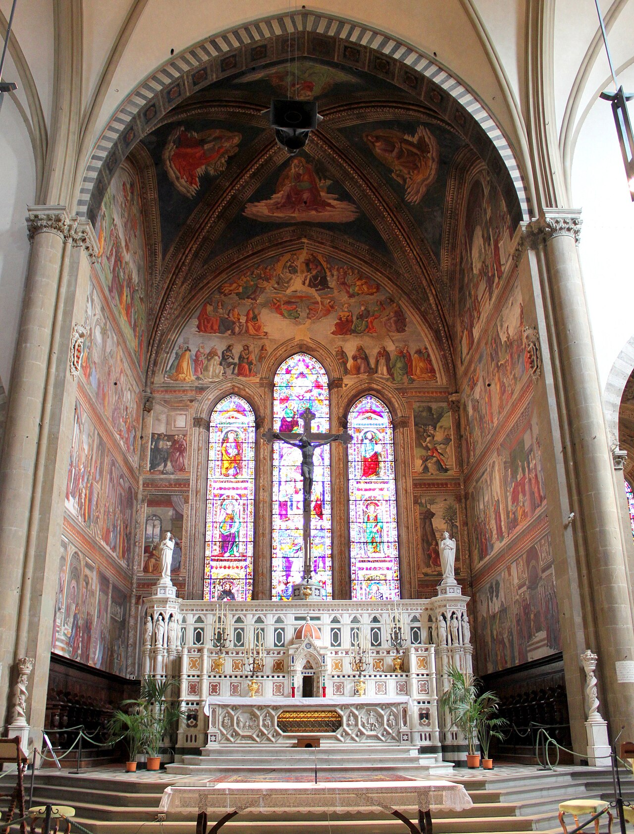 Tornabuoni Chapel by Domenico Ghirlandaio