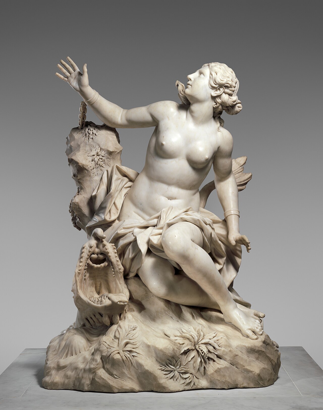 Andromeda and the Sea Monster by Domenico Guidi