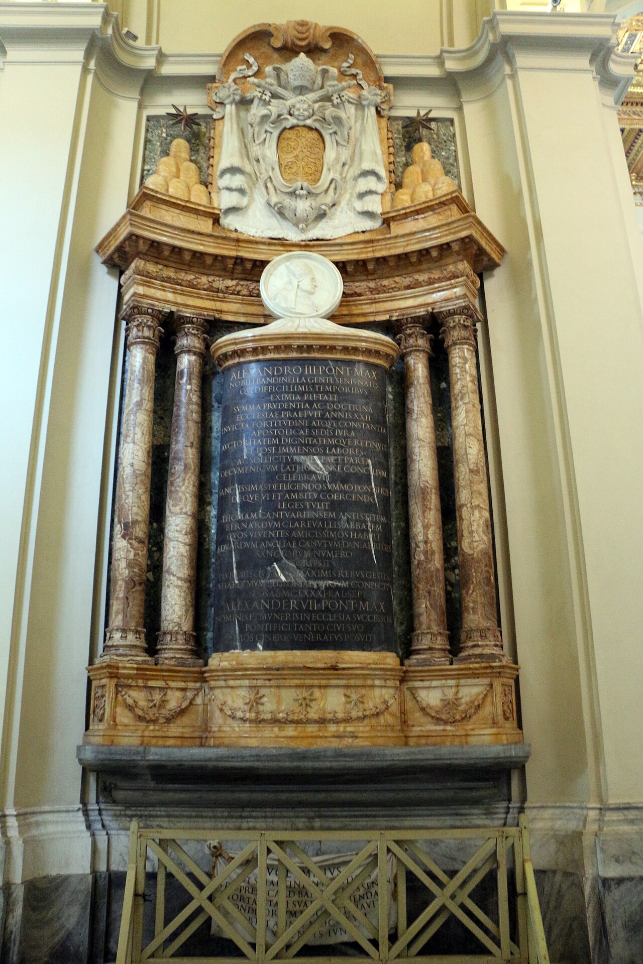 Tomb of Alexander III by Domenico Guidi