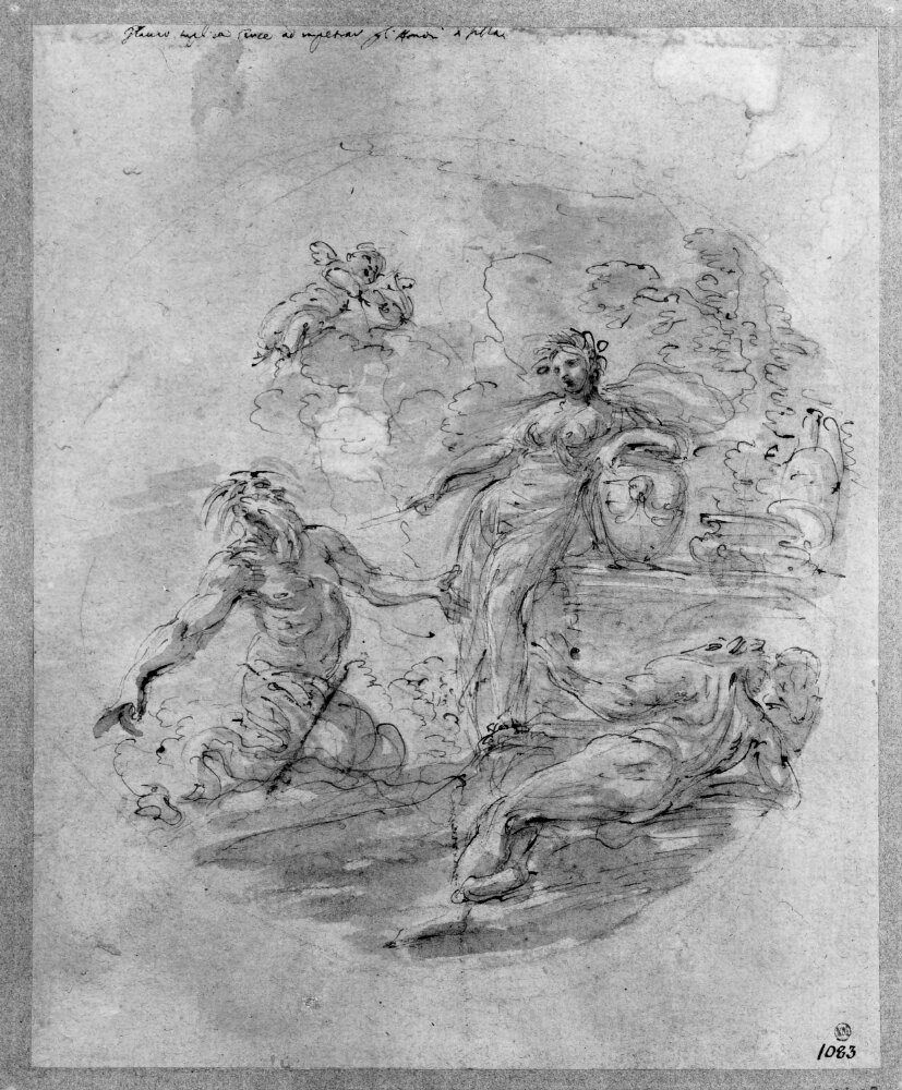 Circe and Glaucus by Domenico Maria Canuti