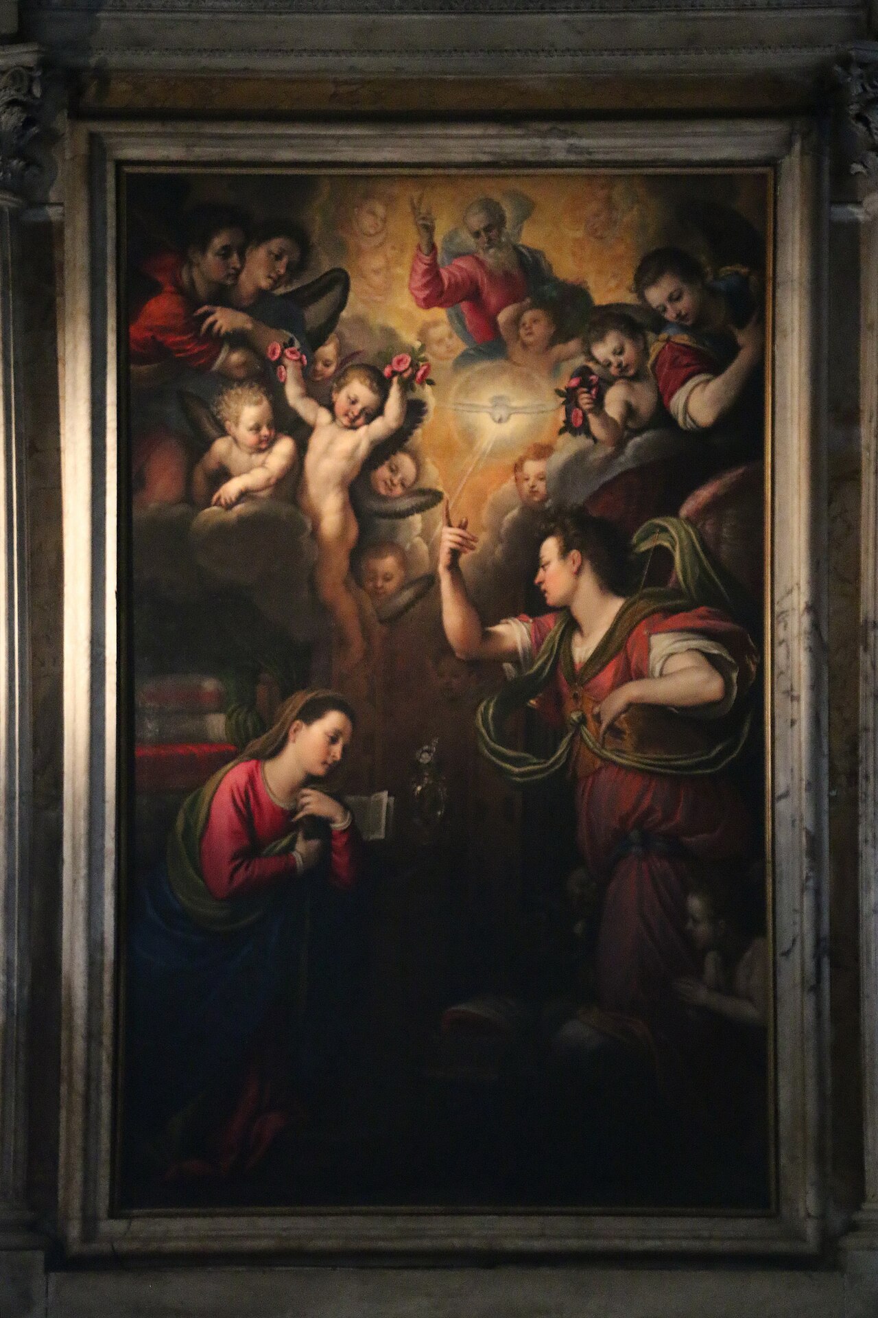 Annunciation by Domenico Passignano