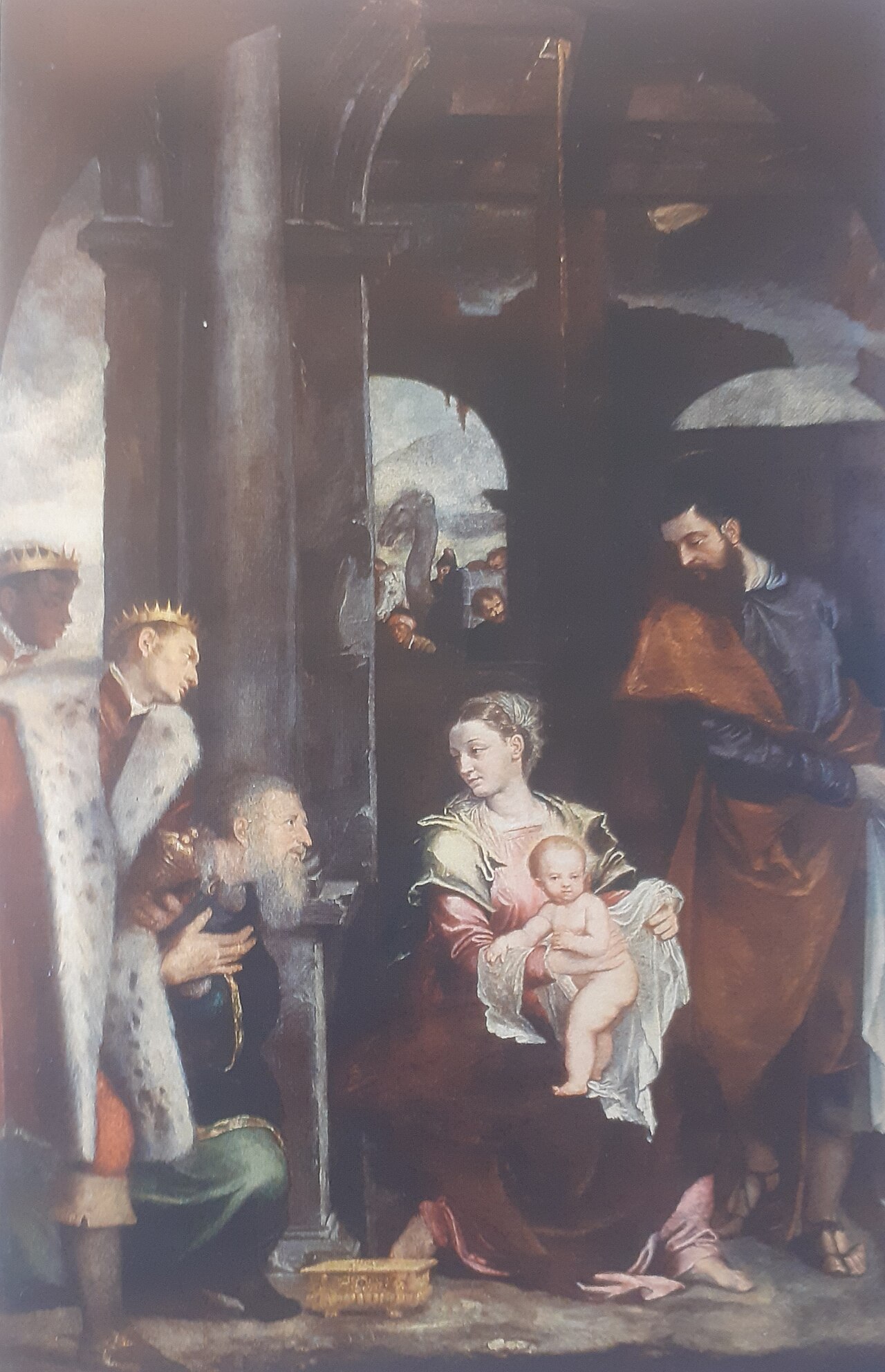 Adorazione dei Magi by Domenico Riccio