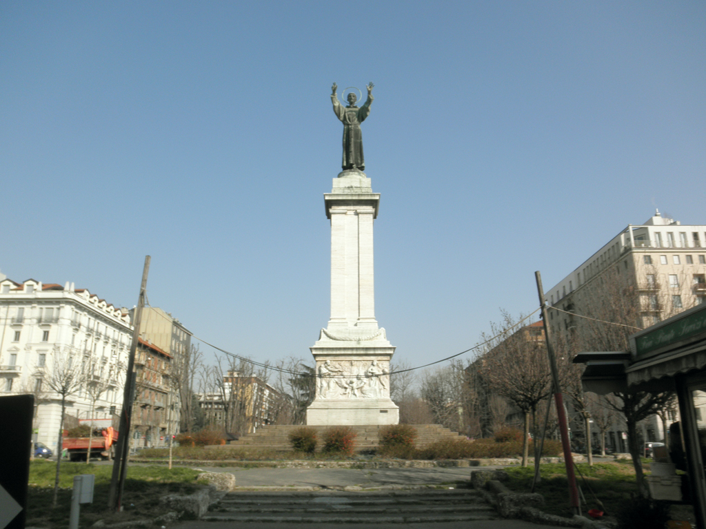 Monument to Saint Francis of Assisi by Domenico Trentacoste