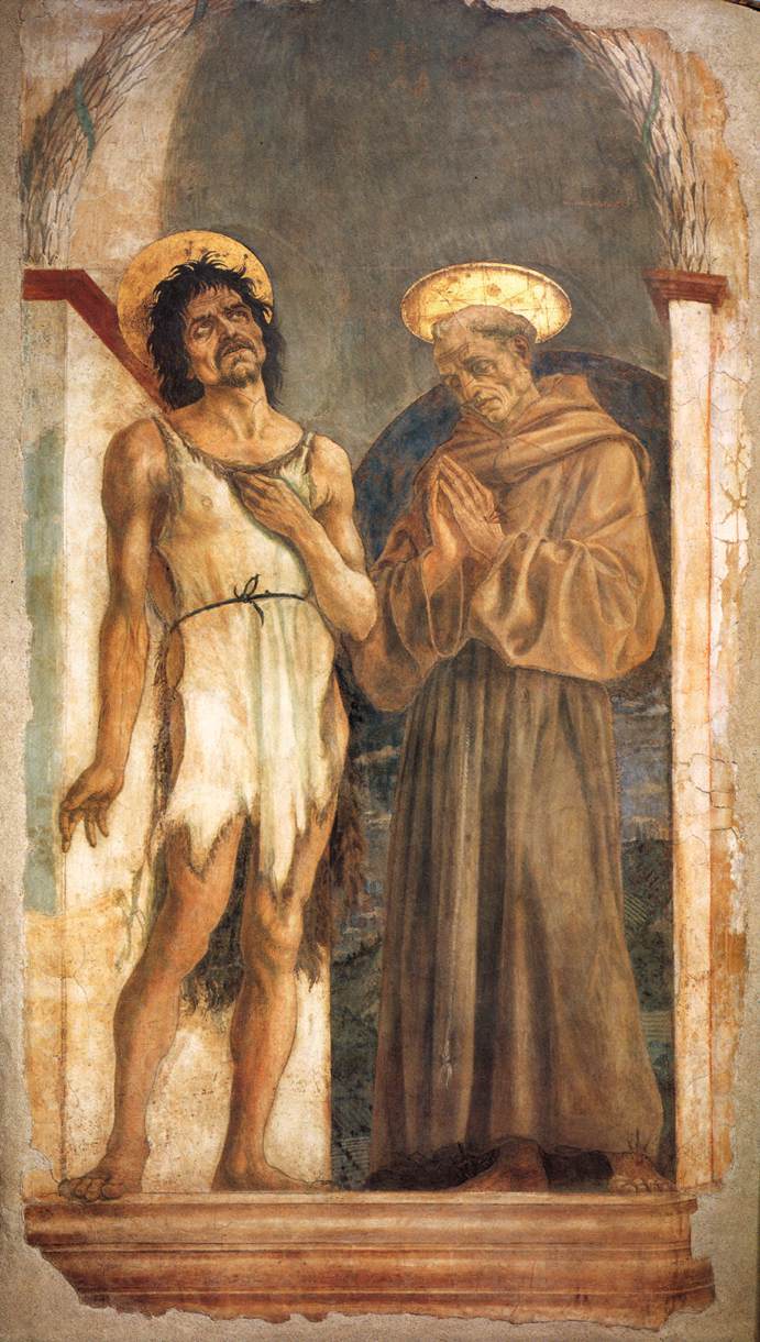St John the Baptist and St Francis by Domenico Veneziano