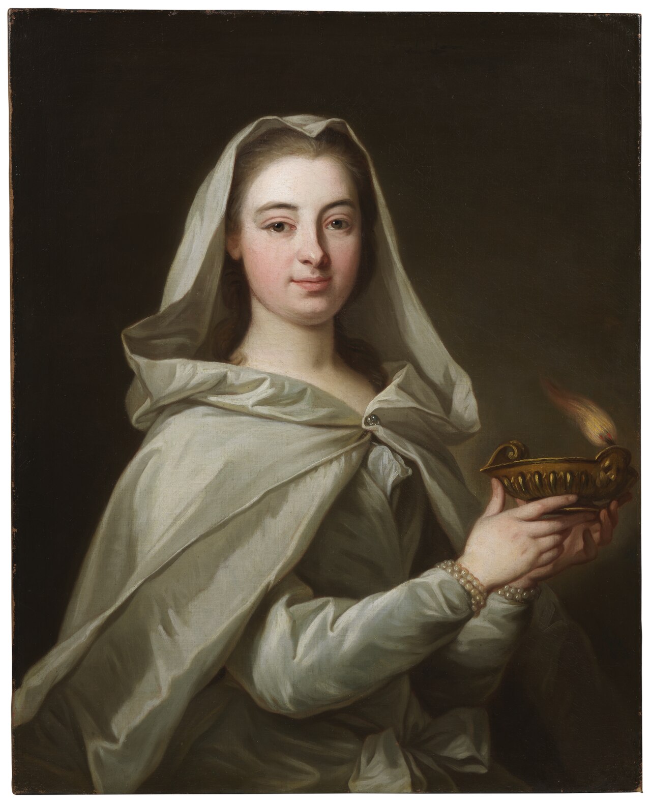 Charlotta Fredrika Sparre as Vestal by Donat Nonnotte