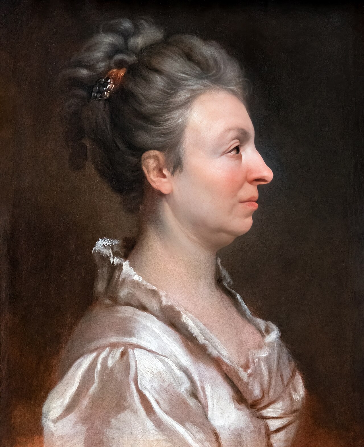 Portrait of a woman by Donat Nonnotte