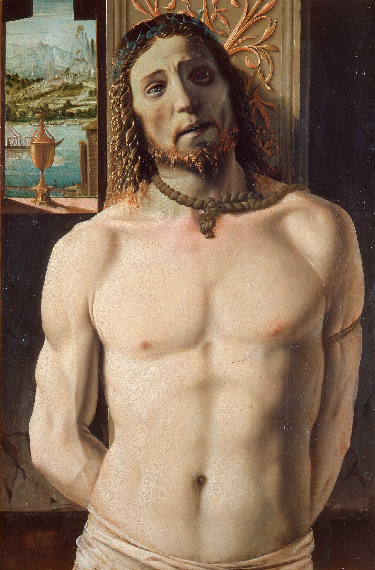 Christ at the Column by Donato Bramante