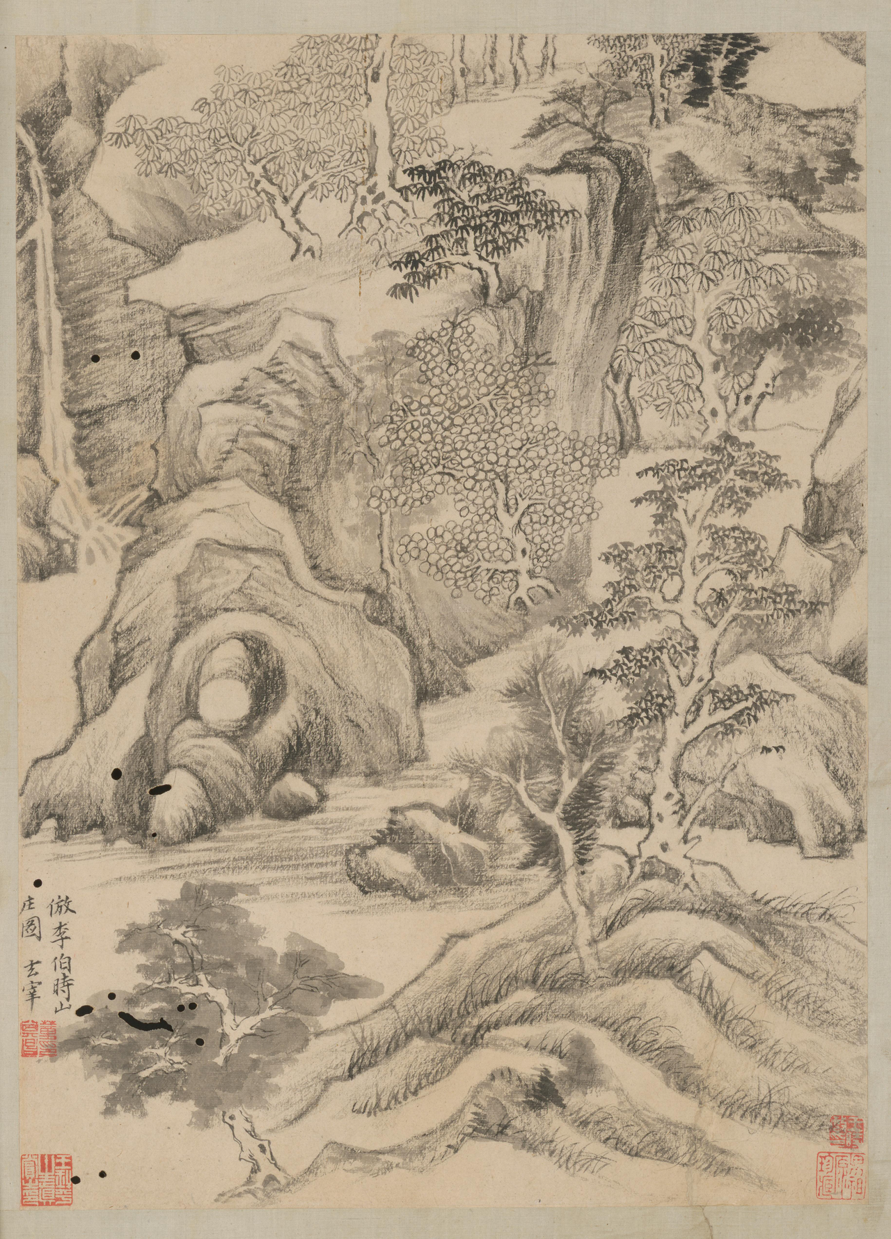 Landscape Album by Dong Qichang