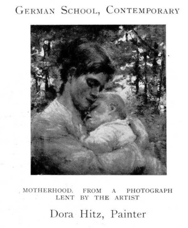 Motherhood by Dora Hitz
