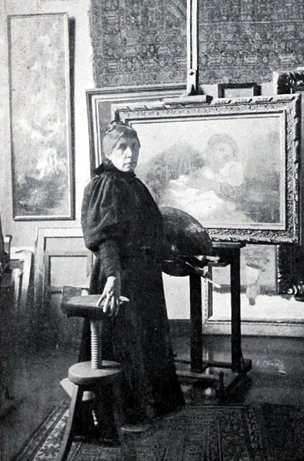 Portrait of Dora Hitz