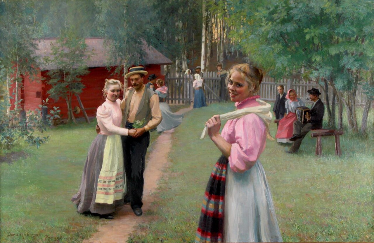 Evening in Pargas by Dora Wahlroos