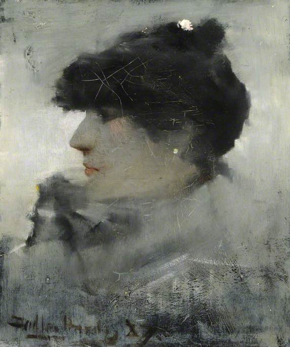 Madame Sarah Bernhardt (1844–1923) by Dudley Hardy