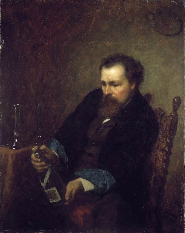 Portrait of Eastman Johnson