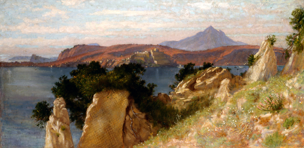 Cicero's Villa and the Bay of Baiae by Edith Corbet