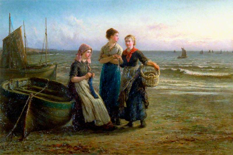 Coast Scene by Edith Hume