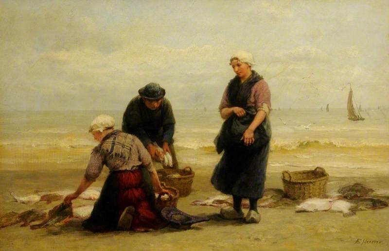 Packing Fish by Edith Hume