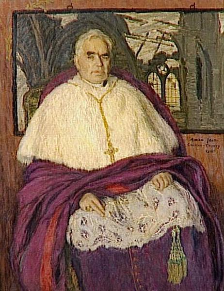Monseigneur Pierre-Louis Péchenard by Edmond Aman-Jean