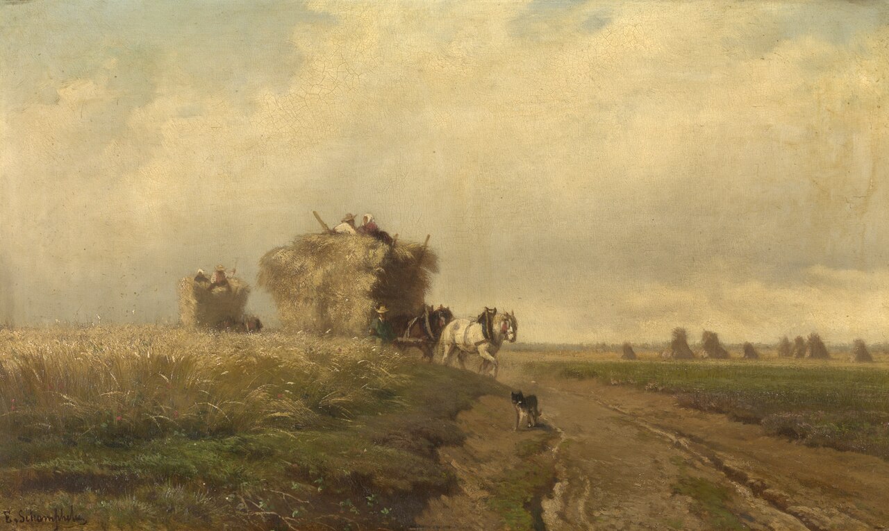 Harvest by Edmond de Schampheleer
