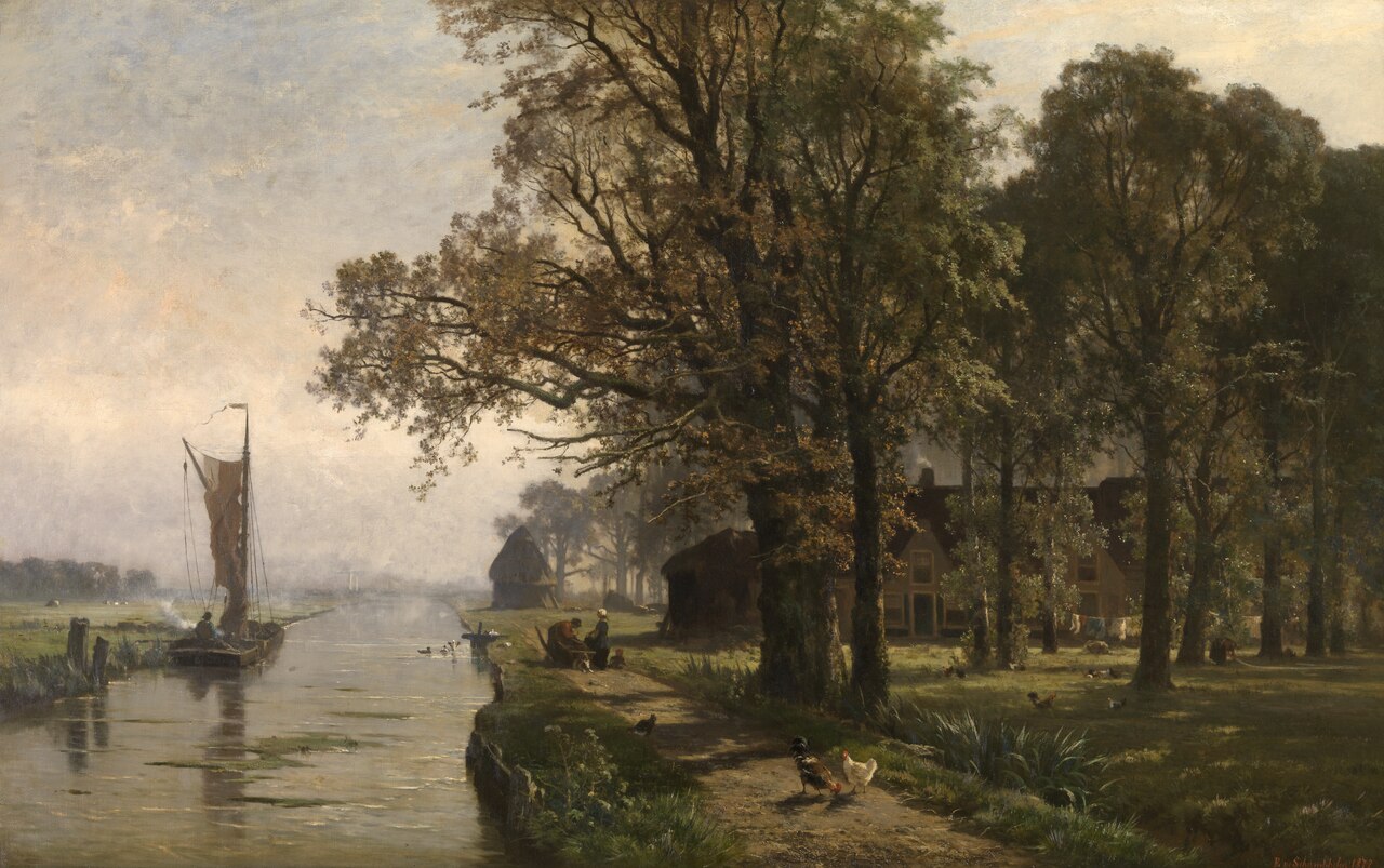 Souvenir of Gouda by Edmond de Schampheleer