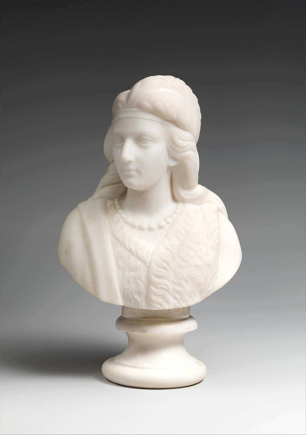 Hiawatha and Minnehaha by Edmonia Lewis
