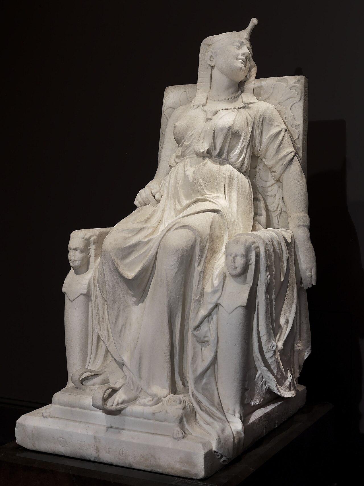 The Death of Cleopatra by Edmonia Lewis