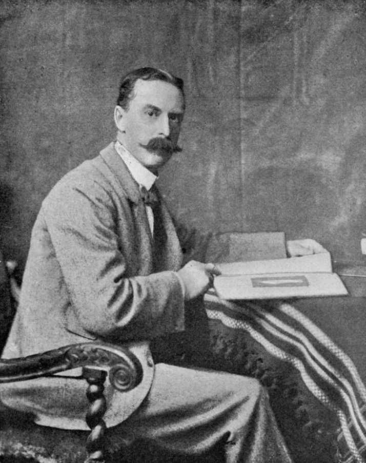 Portrait of Edmund Blair Leighton