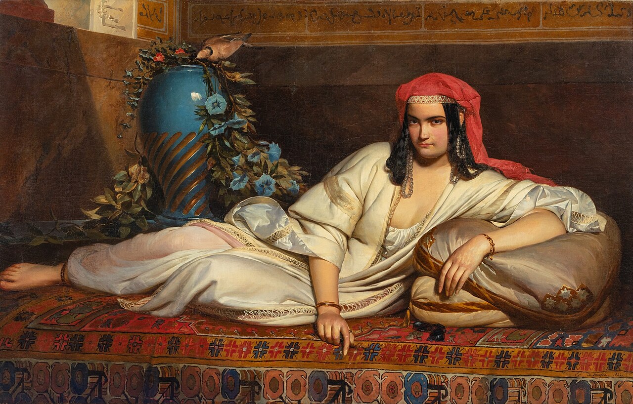 Odalisque (The Almeh) by Edouard De Bièfve