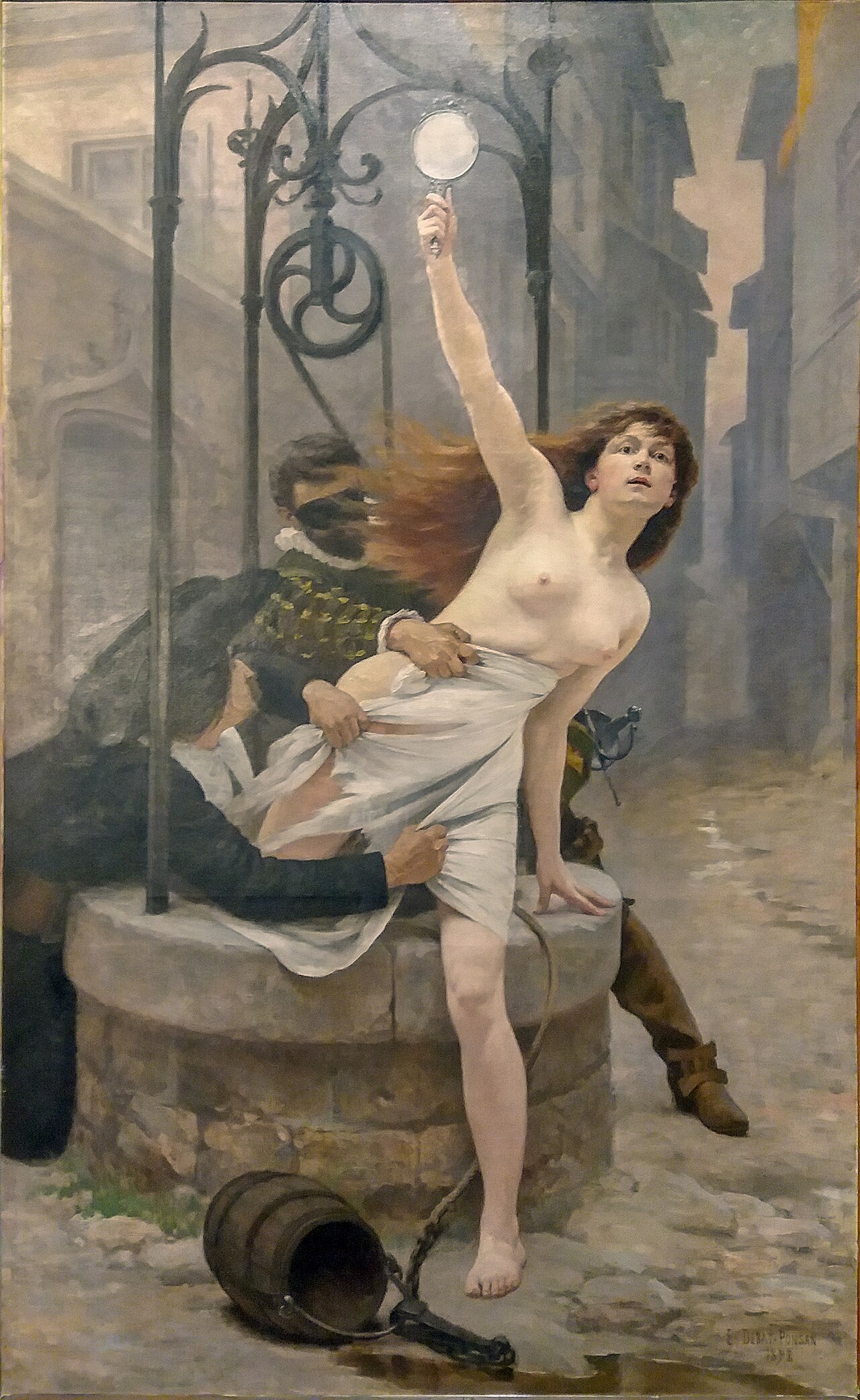 Truth Leaving the Well by Édouard Debat-Ponsan