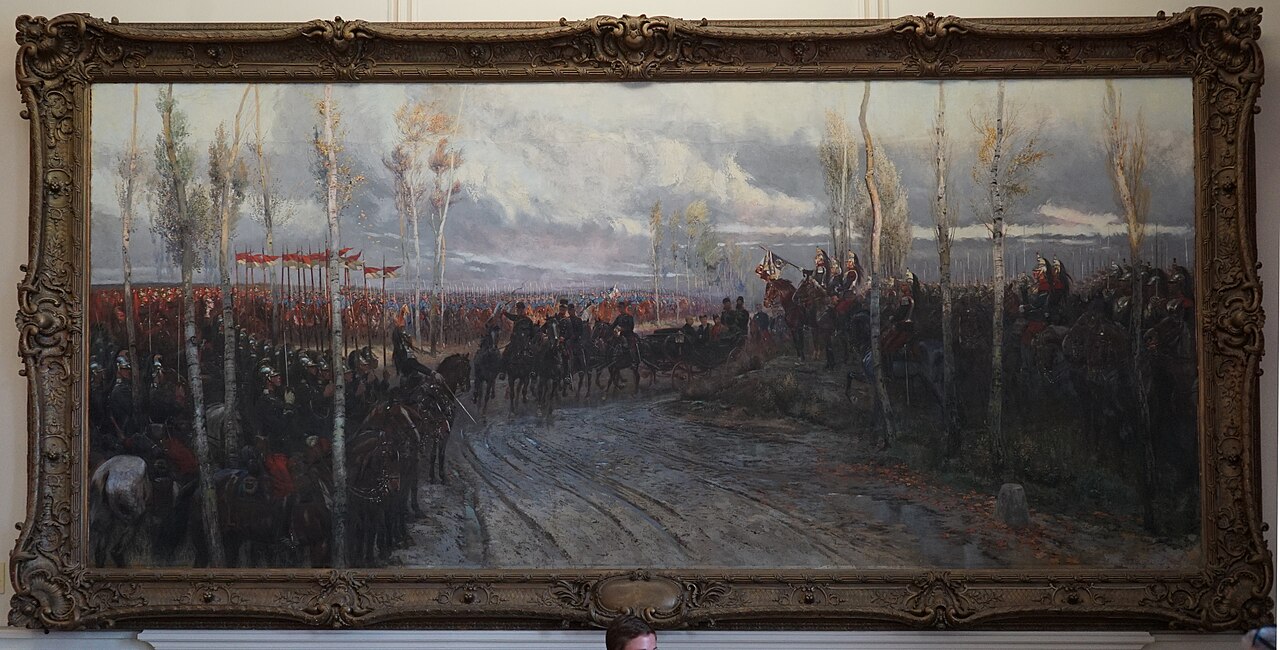 La revue de Chalons du 9 octobre 1896 by Édouard Detaille