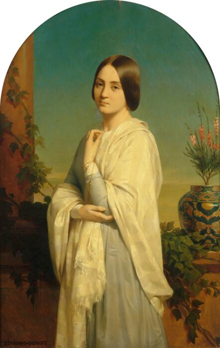 Madame Édouard Dubufe by Edouard Louis Dubufe