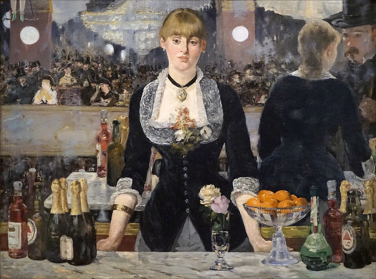 A Bar at the Folies-Bergère Sharon by Édouard Manet