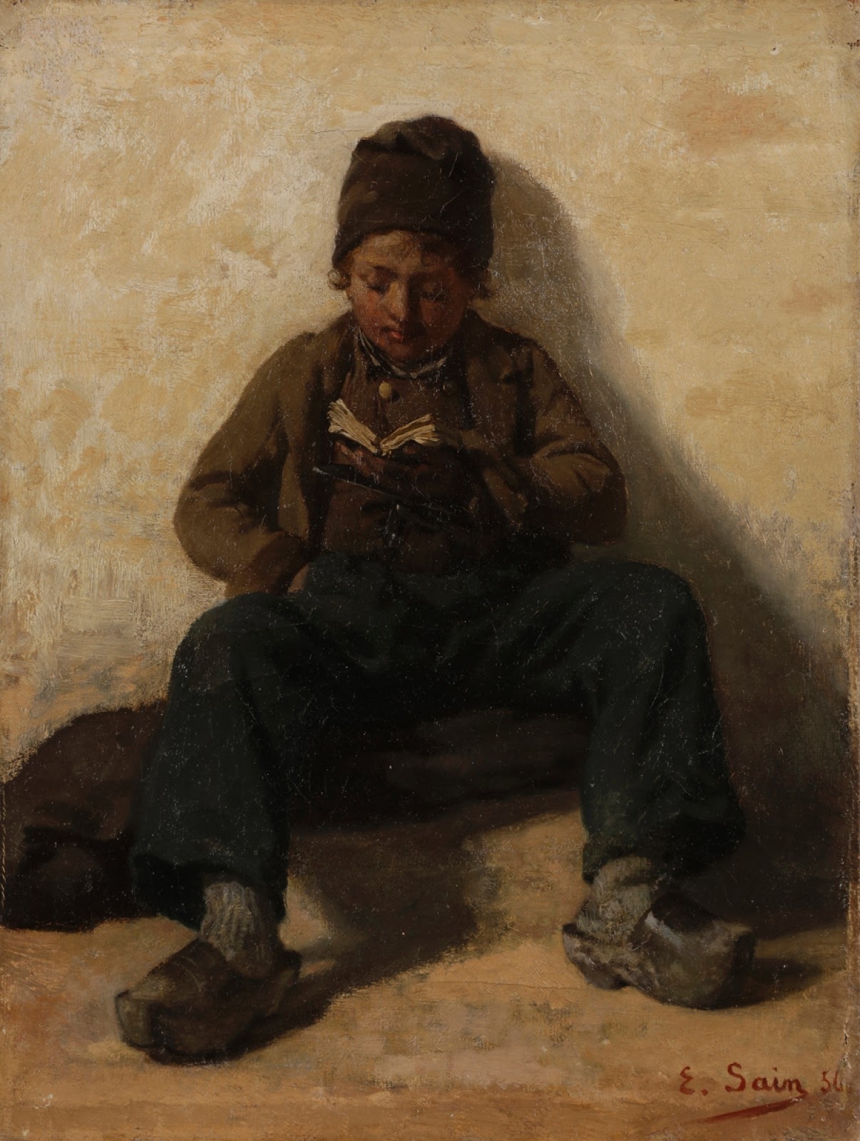 The little Breton boy by Édouard Sain