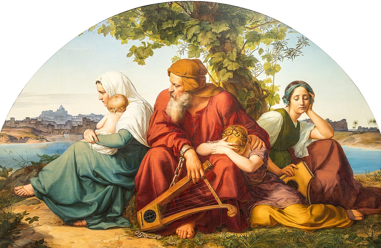 Jews Mourning in Exile by Eduard Bendemann