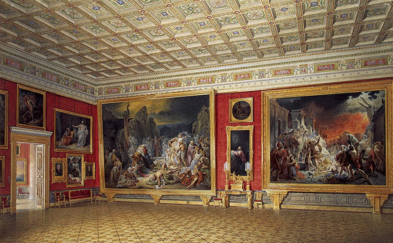 The Room of Russian Painting by Eduard Hau