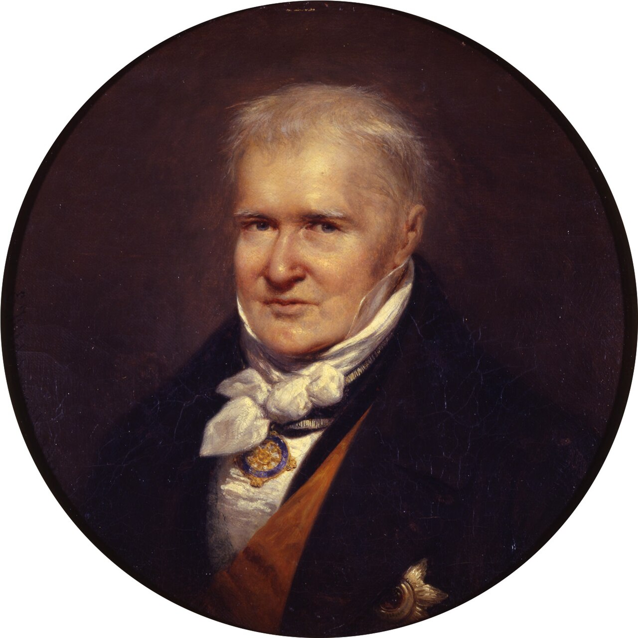 Portrait of Alexander von Humboldt by Eduard Hildebrandt