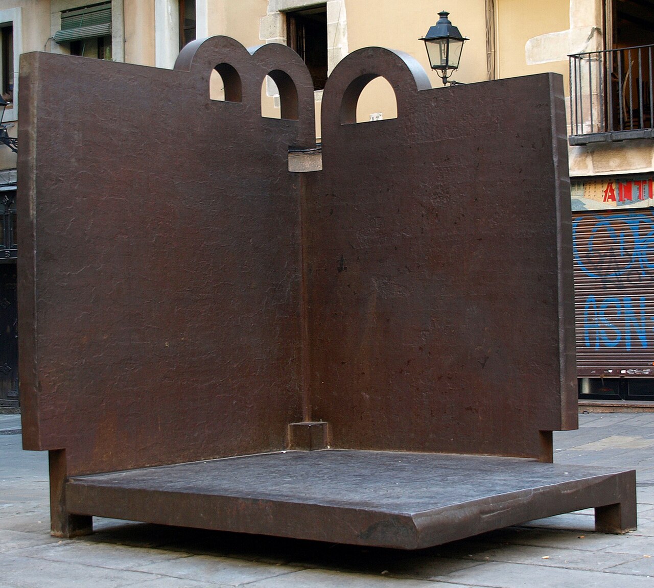 Topos V by Eduardo Chillida