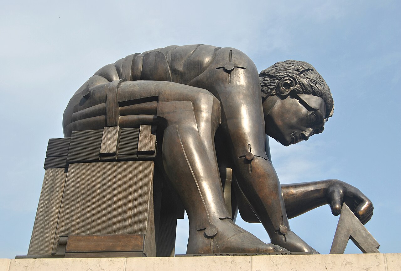 Newton by Eduardo Paolozzi