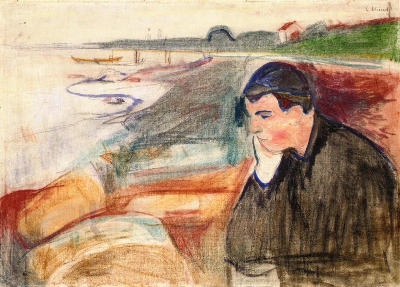 Melancholy by Edvard Munch