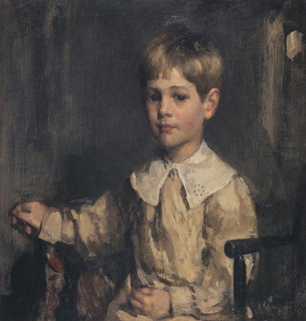 Dr Arthur Walton, 1897 - 1959. Son of Edward Arthur Walton. (as a child) by Edward Arthur Walton