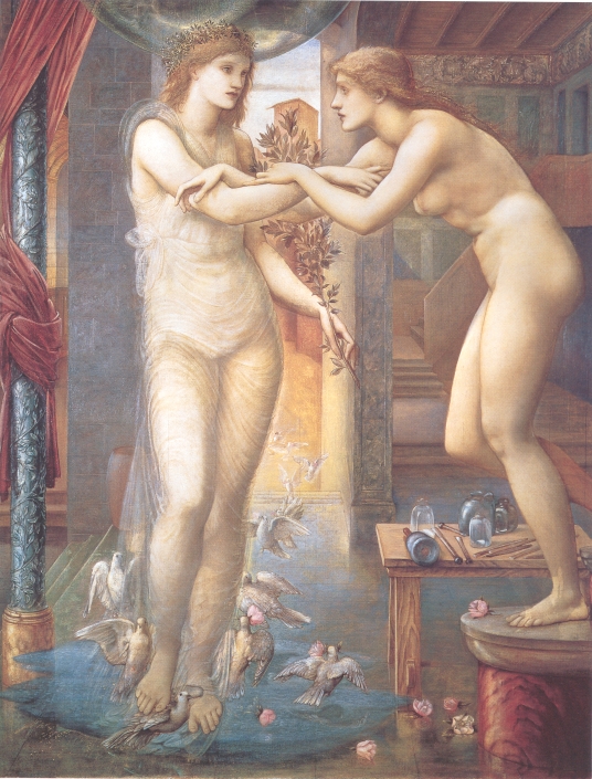 Pygmalion and the Image series by Edward Burne-Jones
