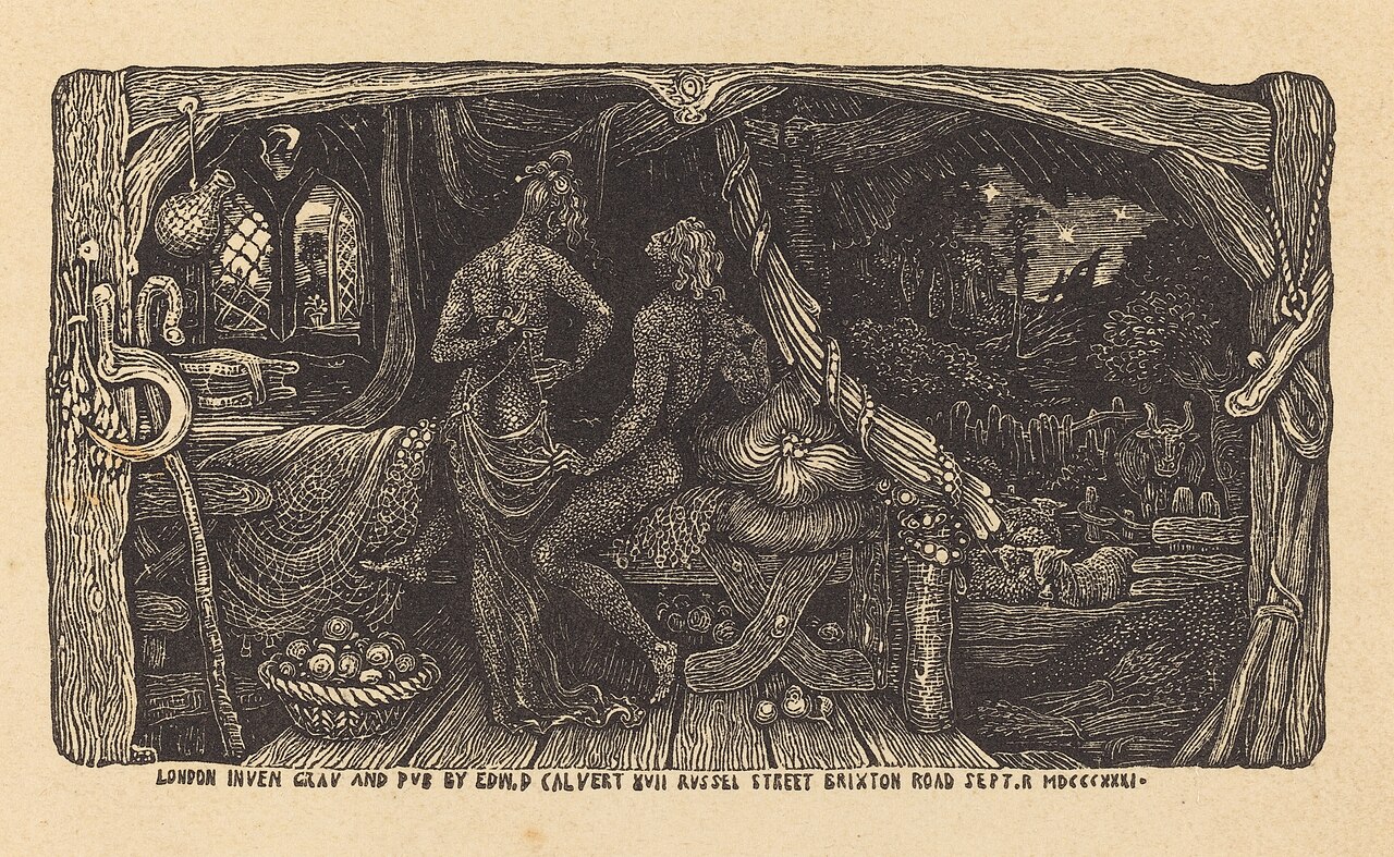 The Chamber Idyll by Edward Calvert